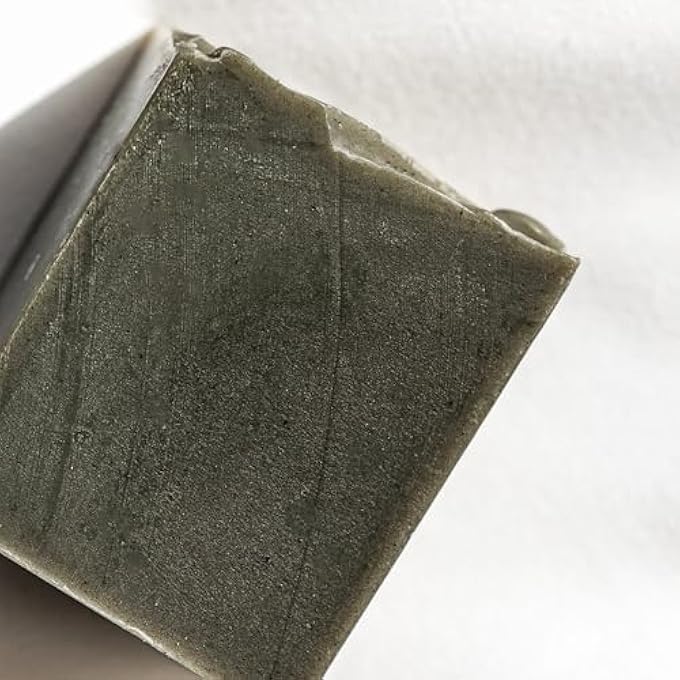 OSMIA ORGANICS BLACK CLAY FACIAL SOAP - DEAD SEA MUD & COCONUT MILK CLEANSING BAR FOR NORMAL, PROBLEM & COMBINATION SKIN (2.25 OZ) - Image 3